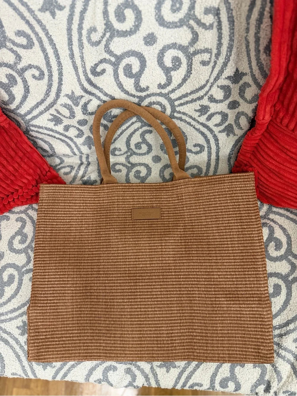 Burberry rattan tote